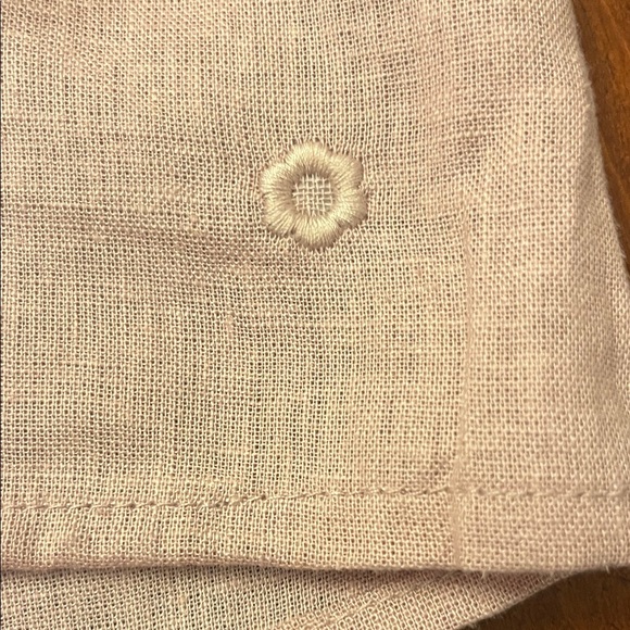 Tamara H. Linen Camisole Top - LARGE Dusty Rose - Picture 5 of 9